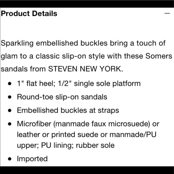 Steven New York by Steve Madden Stas Somers Gemstone Cork Footbed Sandals - Picture 10 of 10